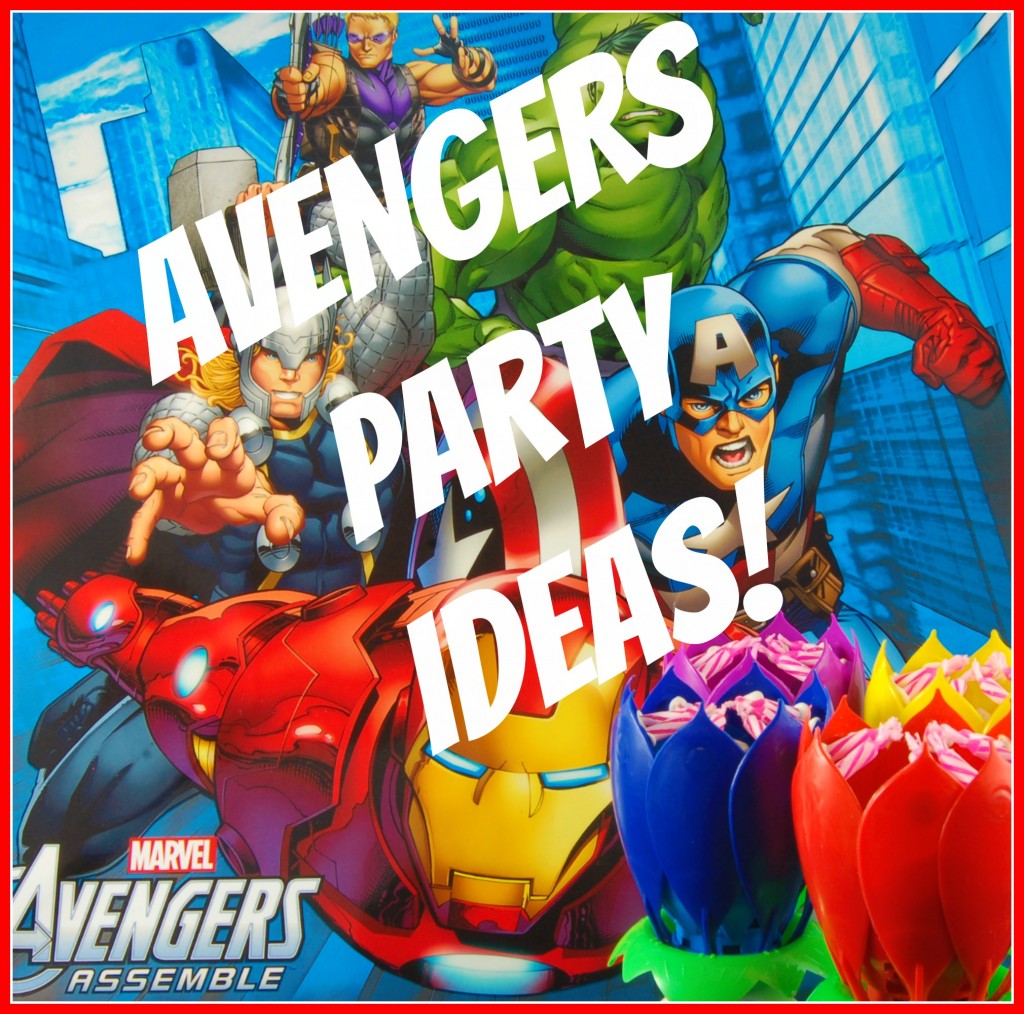 Avengers Party Ideas - Fire Blossom Candle