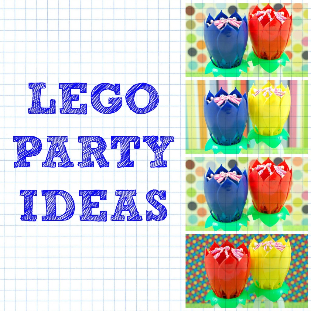 Lego Party Ideas - Fire Blossom Candle