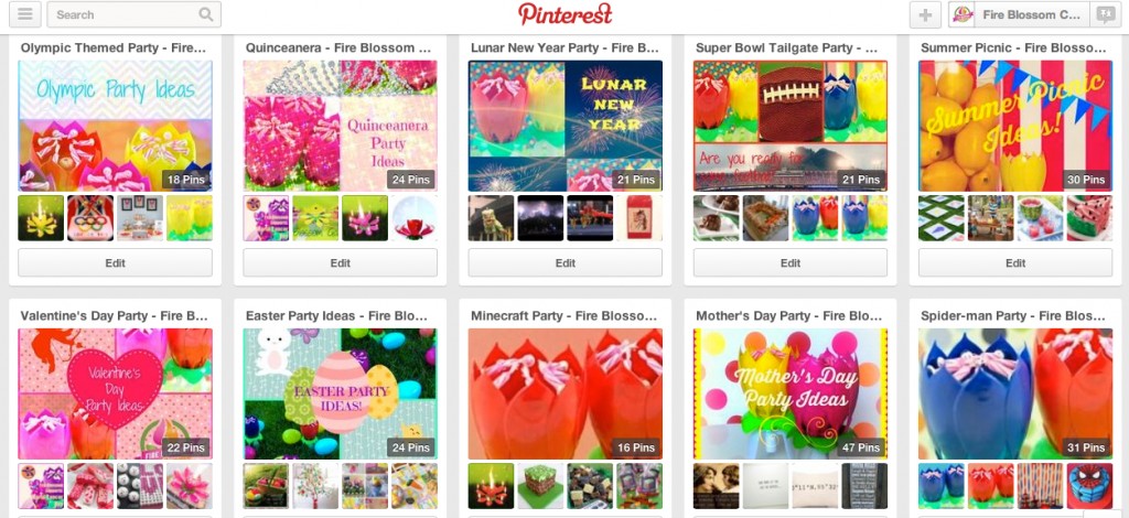 Pinterest Follow 2 - Fire Blossom Candle